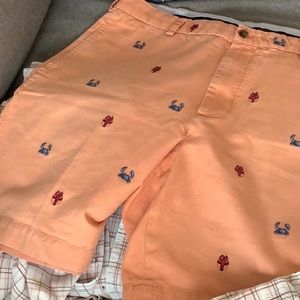 Brooks brothers crab and lobster short.